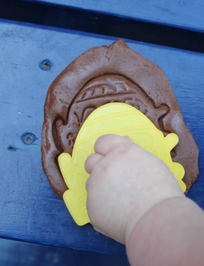 Using Cookie Cutters with Scented Sensory Dough