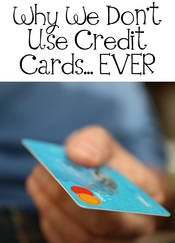 Why we don't use credit cards... EVER. Our story of financial freedom.