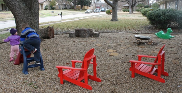 turning your lawn furniture in to a diy obstacle course