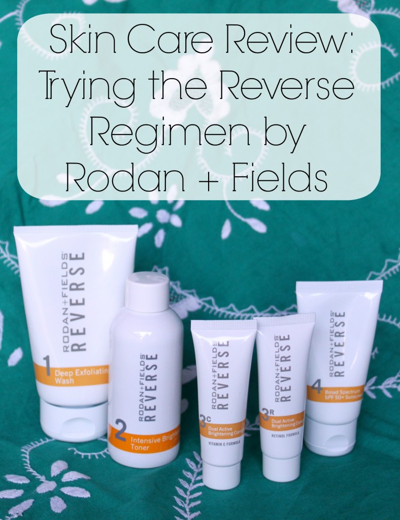 rodan+fields reverse regimen review