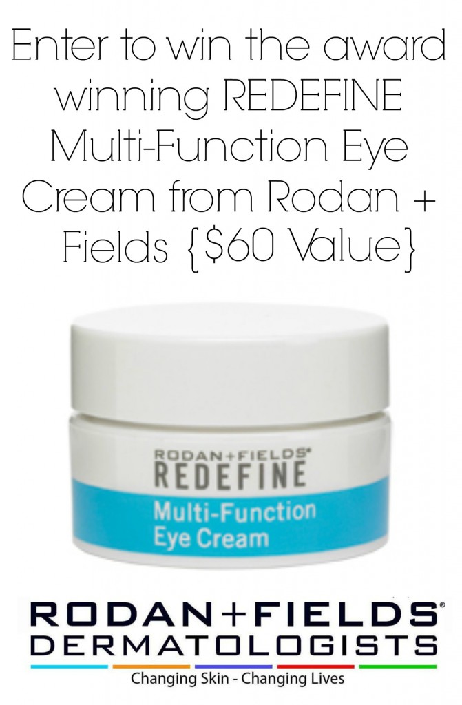 rodan + fields giveaway eye cream