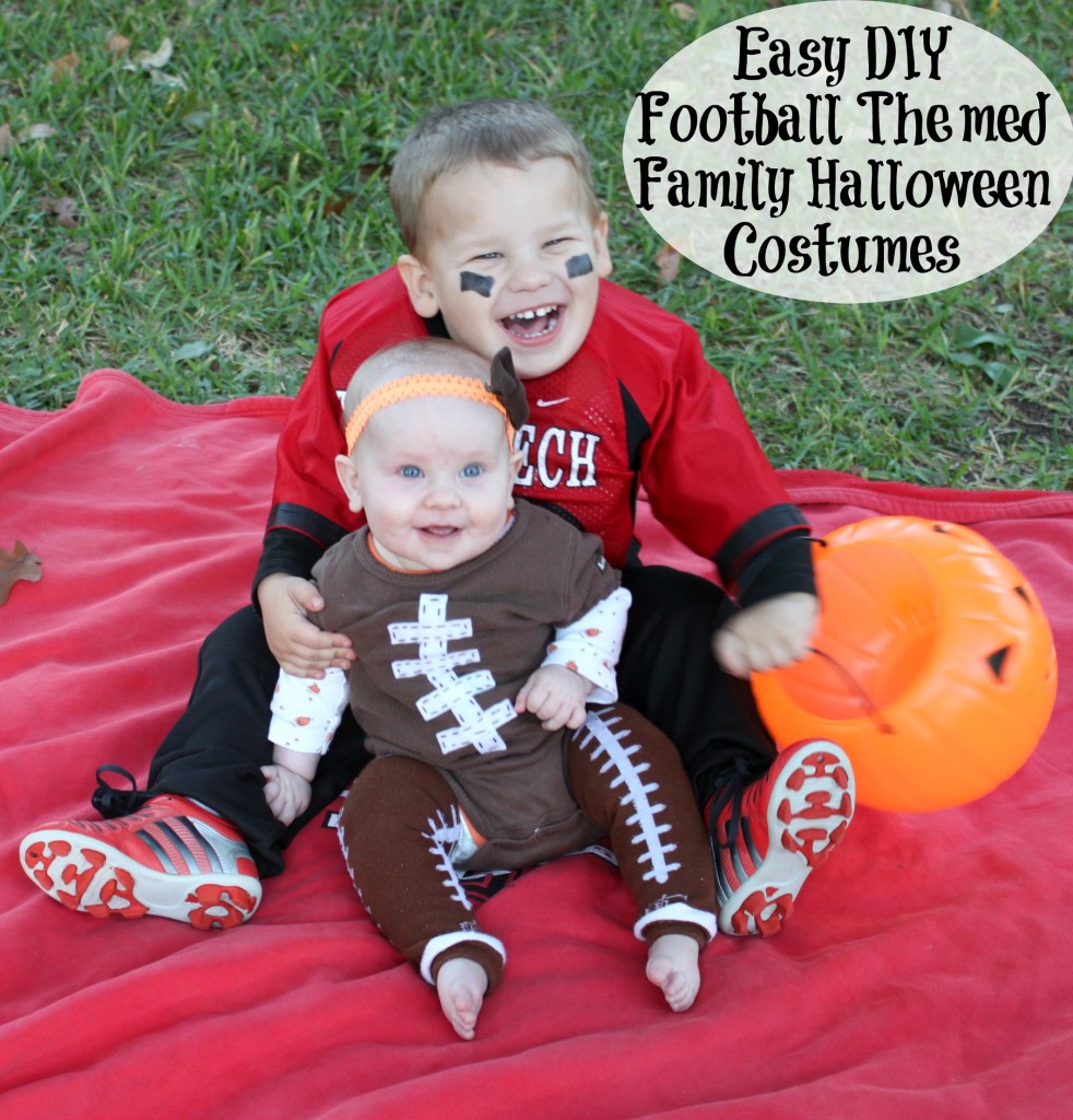 easy diy football themed family halloween costumes