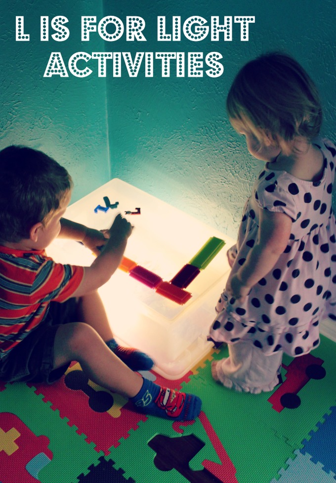 L is for Light Activities 31 Days of ABC