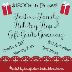 festive family holiday hop and gift guide giveaway button