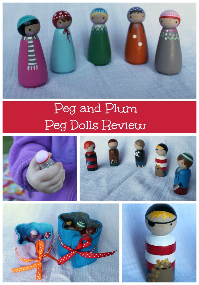 Peg and Plum Handmade Peg Dolls Review #KBNWishlist #FestiveFamily