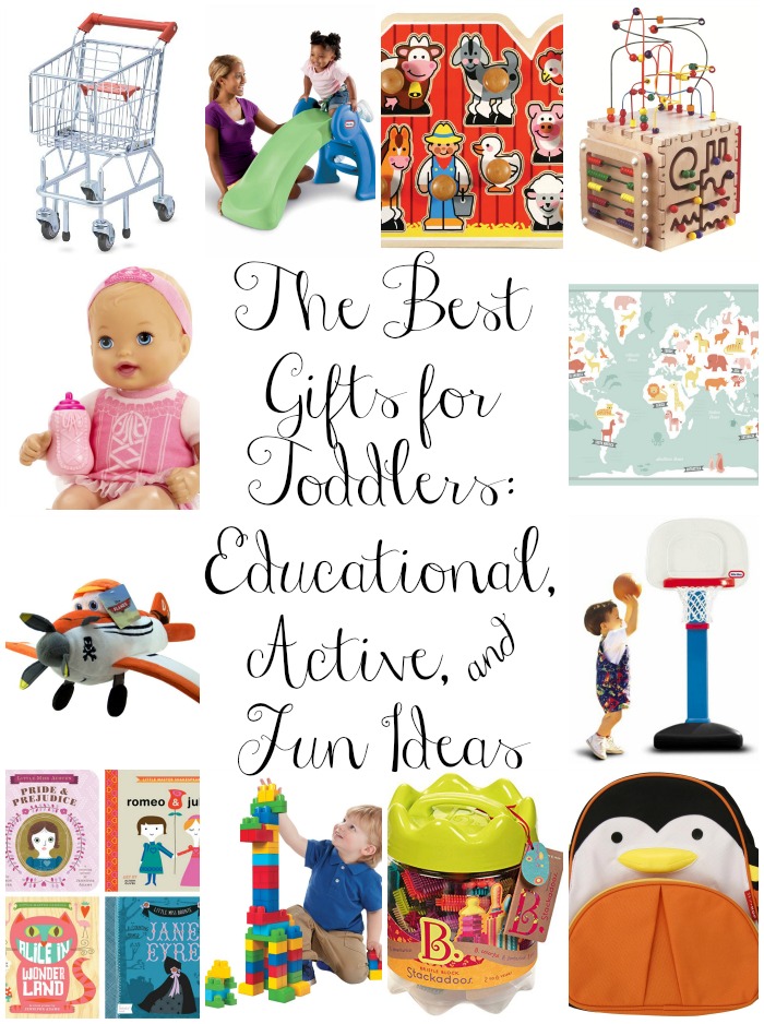 The Best Gifts for Toddlers Educational Active Fun Ideas