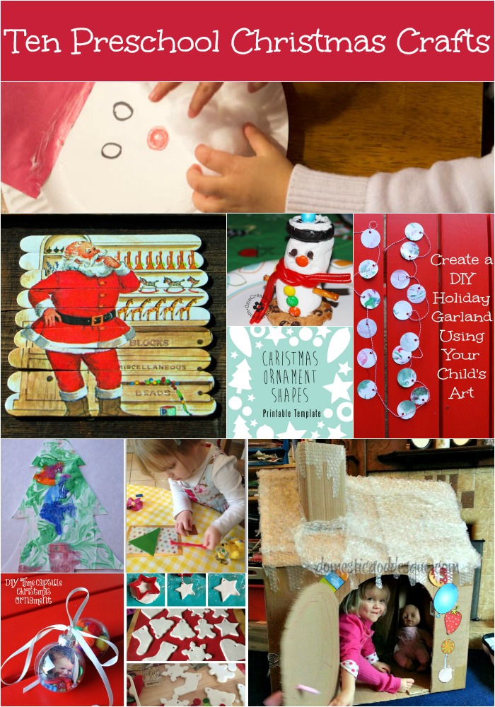 Top Ten Preschool Christmas Crafts