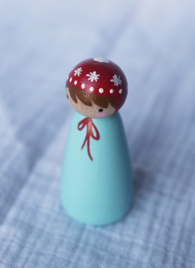 favorite peg doll from Peg and Plum