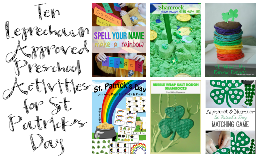 10 Leprechaun Approved Preschool Activities for St. Patrick's Day