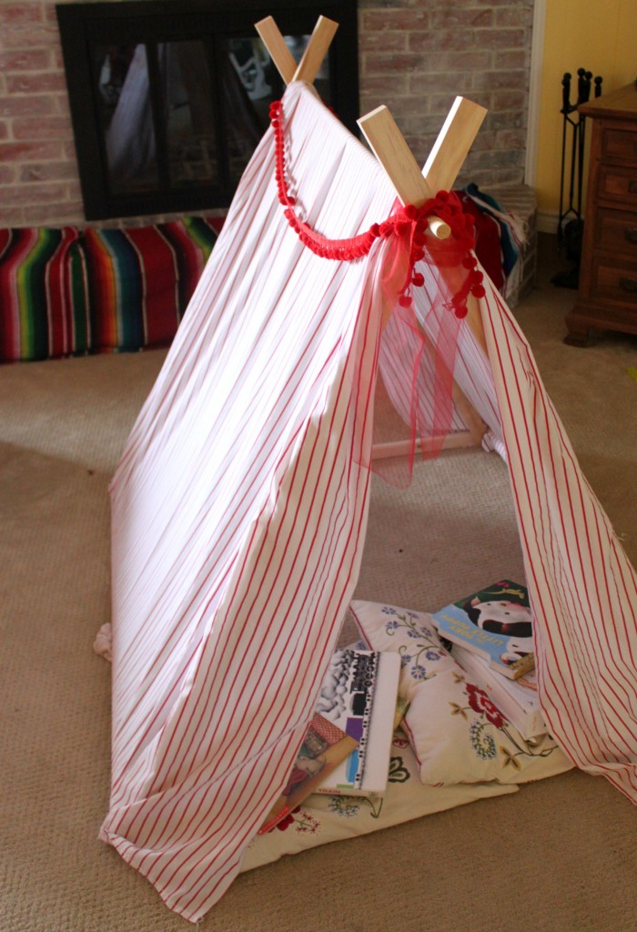 Create a DIY Play Tent and Reading Nook for your kids