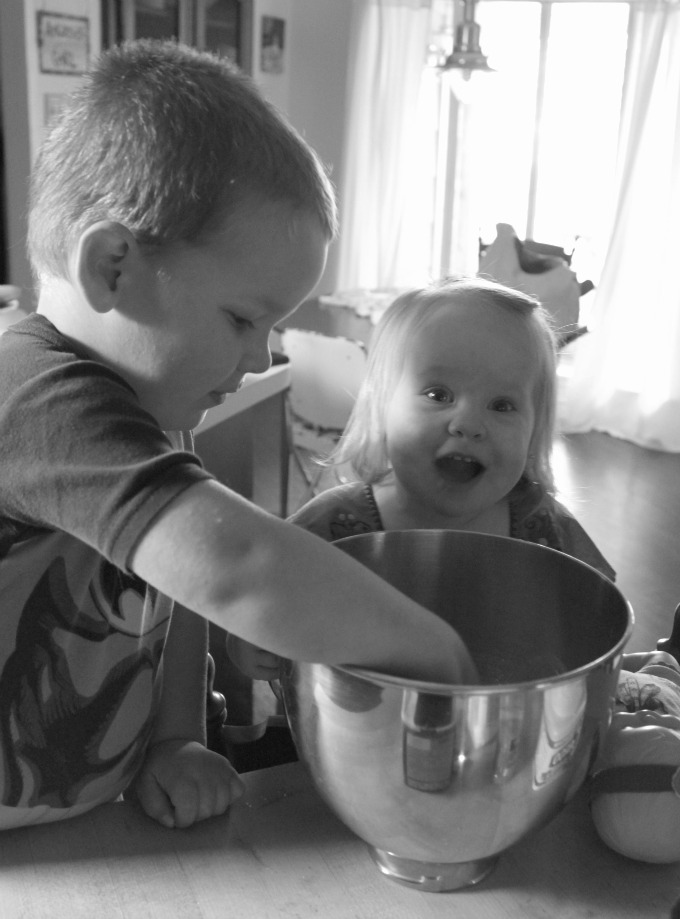 Kids are so excited about making scented sensory dough