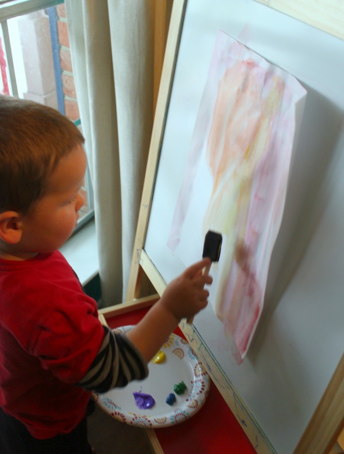Preschool Painting Techniques