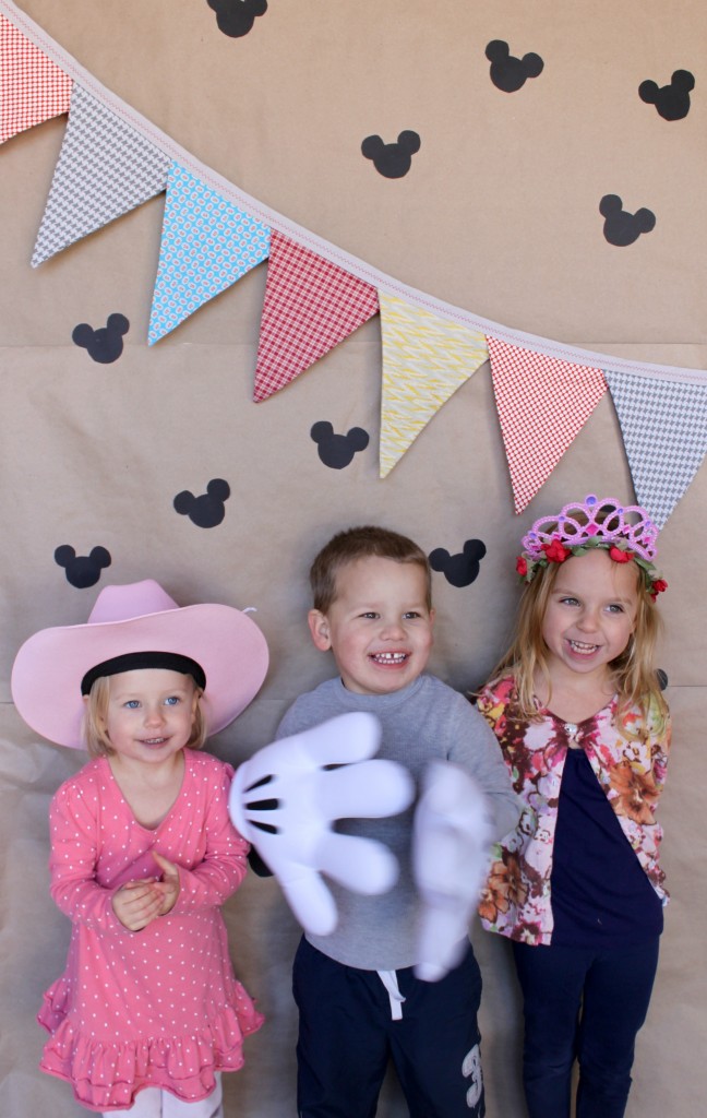Our Easy Disney Side Photo Backdrop