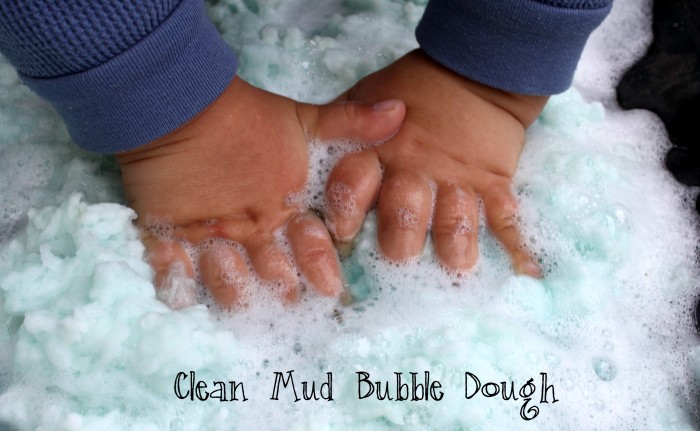 Make Clean Mud Bubble Dough with Your Kids - The Easiest Sensory Dough Ever