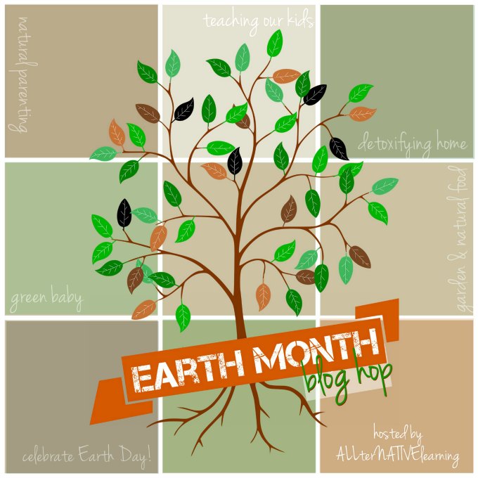 natural parenting guide and earth month blog hop