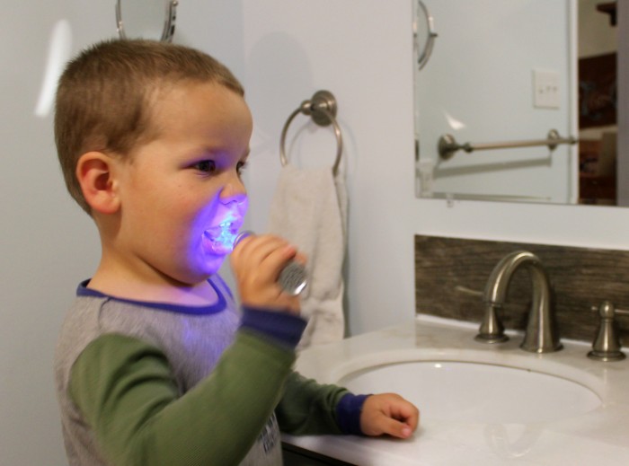 Brush your teeth with a light saber
