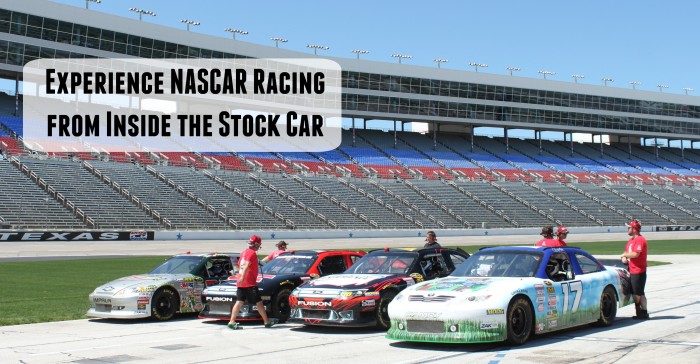 Experience NASCAR Racing from Inside the Car