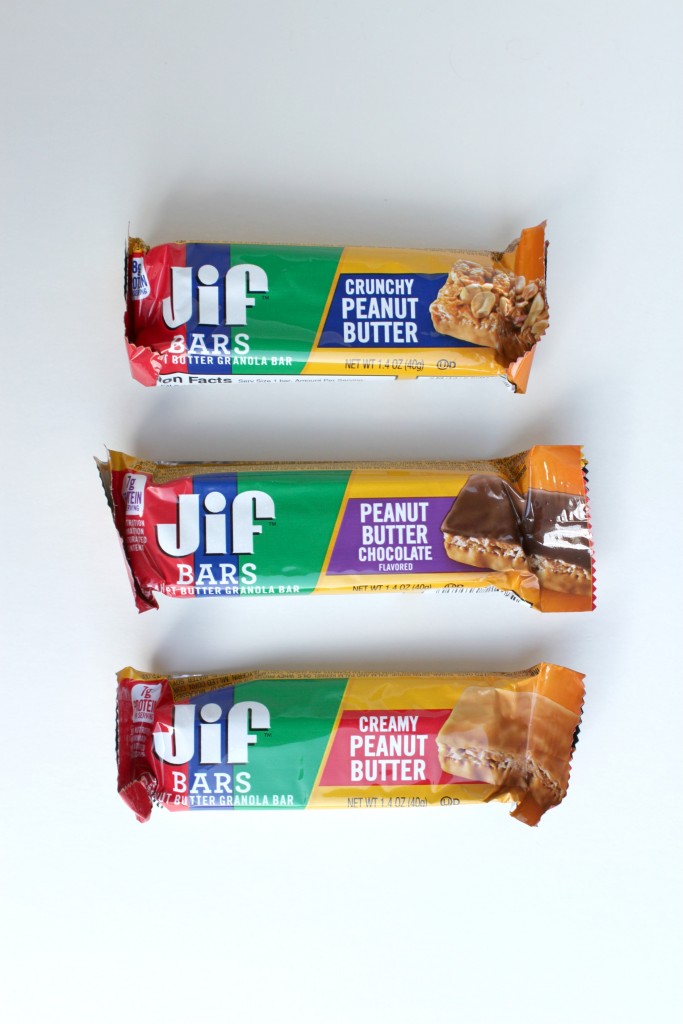 Keep Jif Bars with you for easy on the go snacks