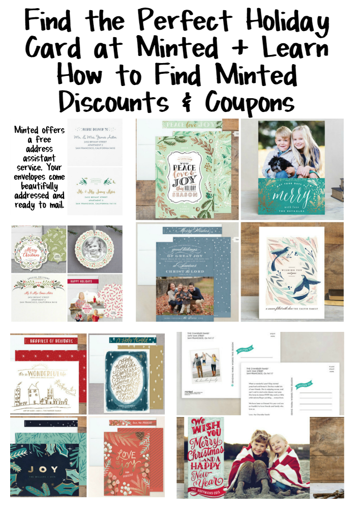Find the Perfect Holiday Card at Minted and Learn How to Find Minted Discounts and Coupons